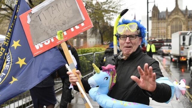 'De Britten zijn niet meer in staat om voor zichzelf te zorgen'