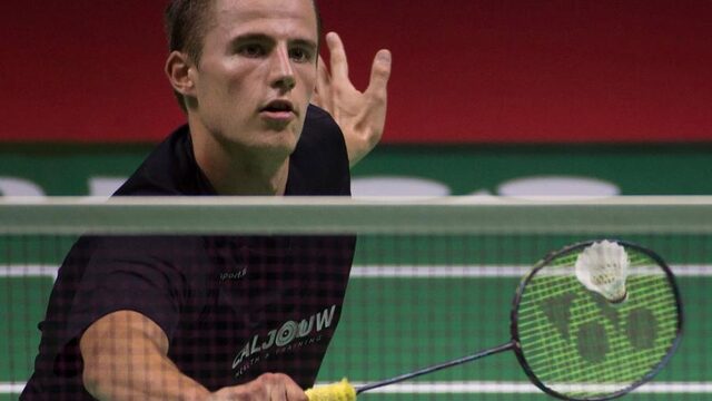 Badmintonner Caljouw gaat geluk beproeven in India