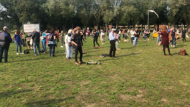 Honderden mensen demonstreren tegen Moria-akkoord van kabinet