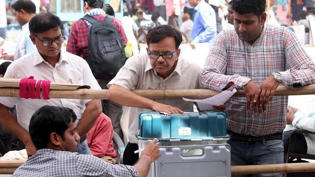 In de grootste democratie ter wereld kun je stemmen op een pictogram