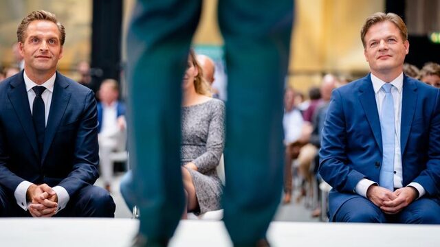 Hugo de Jonge en Pieter Omtzigt naar finale lijsttrekkersstrijd CDA: 'Erg spannend'
