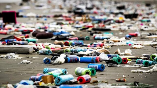 Nog 'ongeveer miljoen kilo' afval in Noordzee na verloren containers