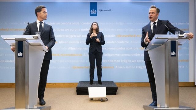 Volg de persconferentie van Rutte en De Jonge live op NPO Radio 1