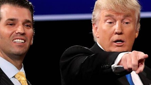 Trump Jr.: ik had dit nu anders gedaan, maar aantijgingen zijn belachelijk