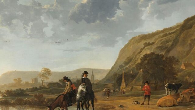 Schilderij Aelbert Cuyp naar Dordrecht, maar nog wel werk aan de winkel