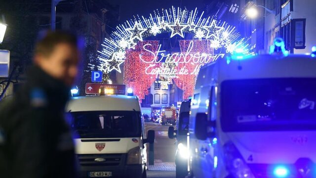Doden bij aanslag kerstmarkt Straatsburg, dader op de vlucht
