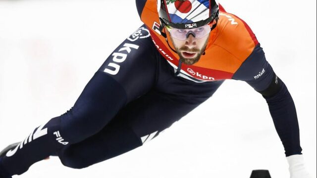 Nederlandse shorttrackers sneuvelen op EK in halve finales 1.500 meter