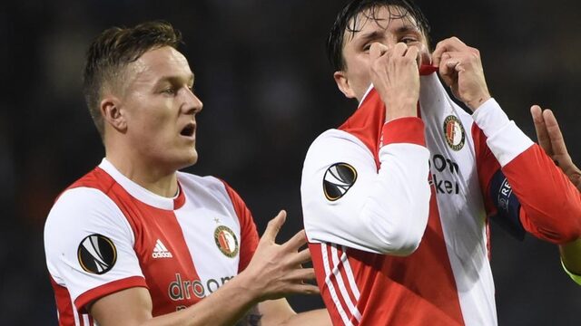 Feyenoord vliegt uit Europa League, AZ moet groepswinst aan United laten