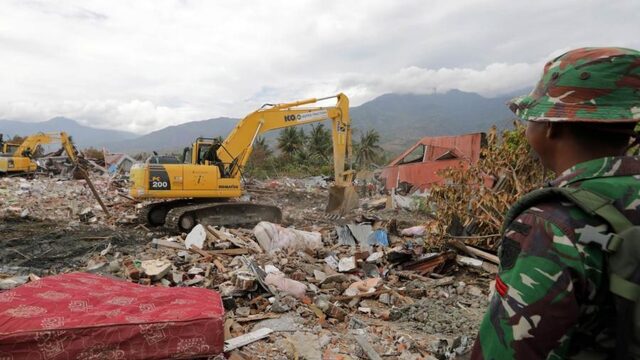 Noodtoestand Sulawesi met twee weken verlengd