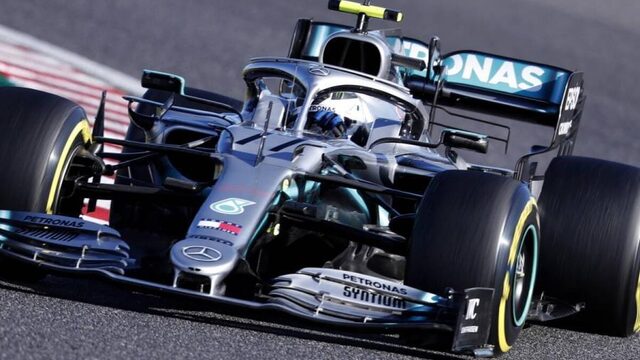 Valtteri Bottas wint GP van Japan, Verstappen spint