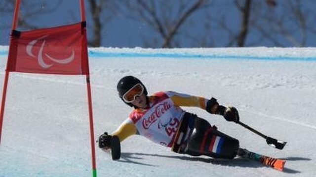 Goud voor zitskiër Jeroen Kampschreur na sterke slalom