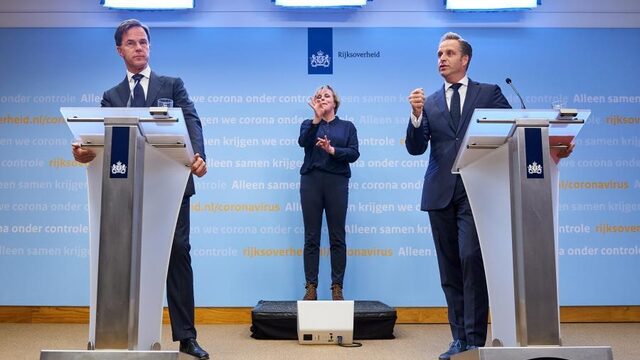Volg de persconferentie van premier Rutte en minister De Jonge live op NPO Radio 1