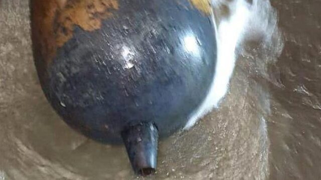 Op Terschelling spoelde een torpedo aan en nu is ie spoorloos