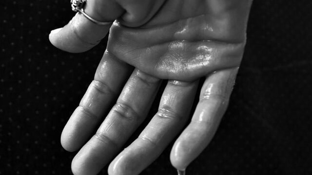 Zweetafdruk van een vinger verraadt heroïnegebruik