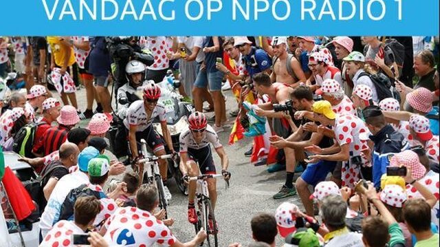 Vandaag op NPO Radio 1: vijftiende etappe in de tour en Formule 1