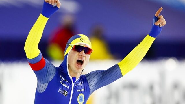 Zweed Van der Poel rijdt sensationeel wereldrecord op de 10.000 meter