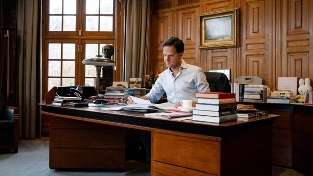 Rutte houdt vanavond toespraak vanuit het Torentje