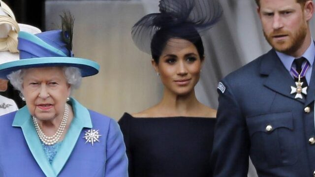 'Queen Elisabeth heeft zich erg kwetsbaar opgesteld in kwestie Harry en Meghan'