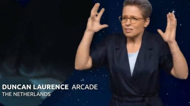 Songfestival met doventolk en signdancers op NPO 1 extra