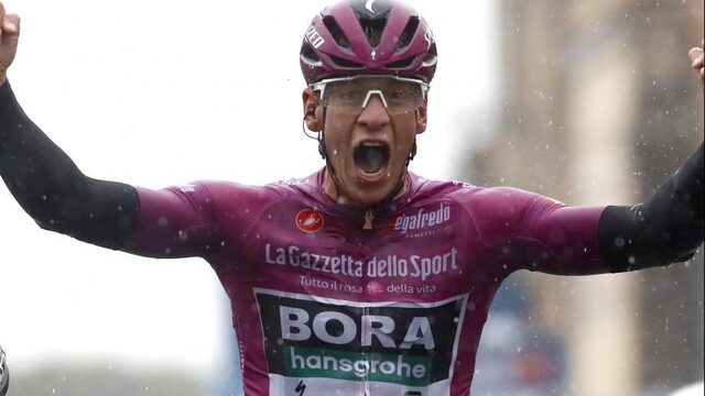 Ackermann opnieuw de sterkste in massasprint Giro