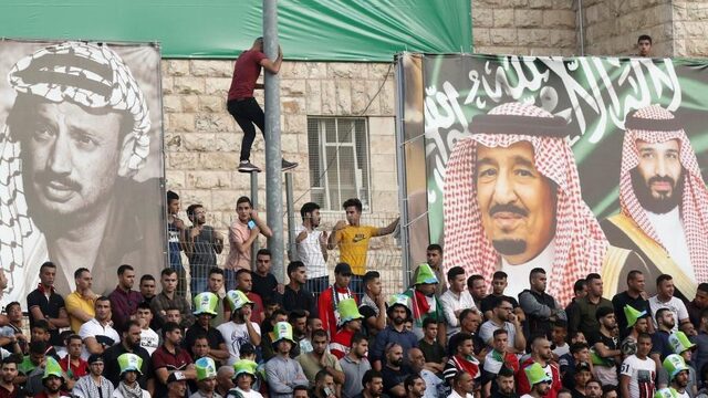 Bijzondere voetbalwedstrijd: Palestijns elftal ontvangt Saudi-Arabië op eigen grondgebied