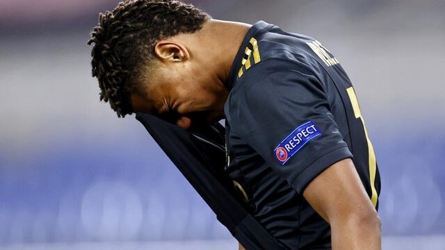 Ajax uitgeschakeld in Europa League na gelijkspel tegen AS Roma