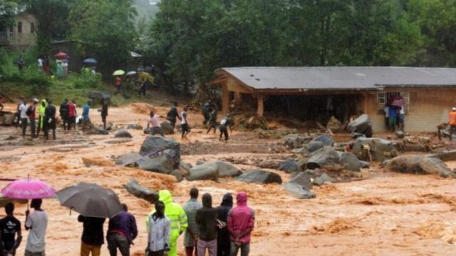 Nog zeker 600 vermisten in Sierra Leone; angst voor tyfus en cholera