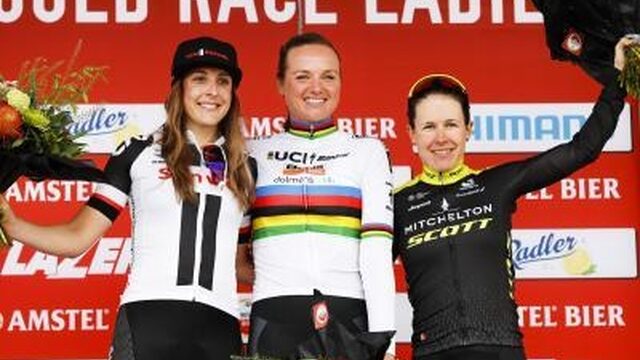 Wereldkampioene Blaak en Deen Valgren winnen Amstel Gold Race
