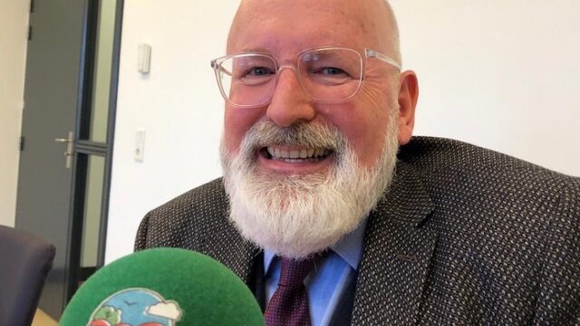 Frans Timmermans: 'Moeder natuur laat dagelijks weten dat ze het zat is'