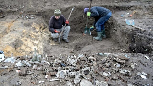 Opgravingen uit Sobibor: 'Het zijn hele gewone dingen'