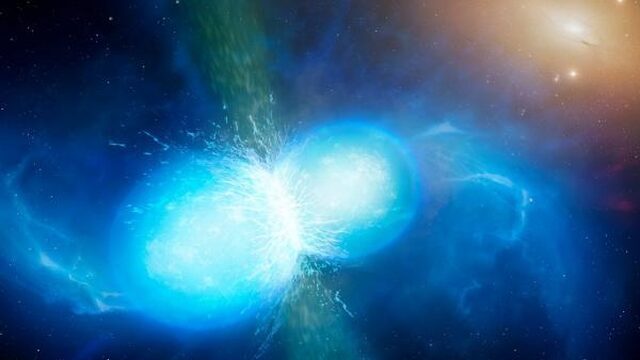 Botsende neutronensterren met licht én zwaartekrachtgolven waargenomen