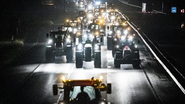 Tweede landelijke actiedag van start: groepen boeren veroorzaken files