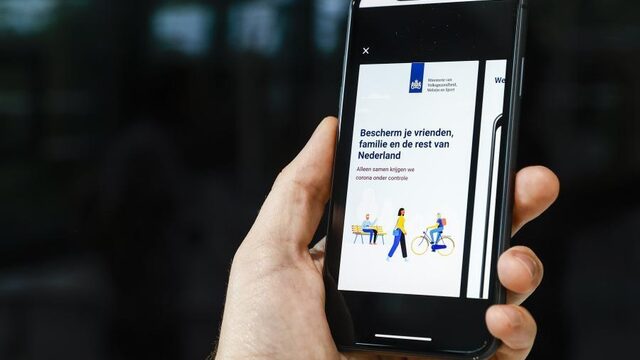 Corona-app vanavond beschikbaar