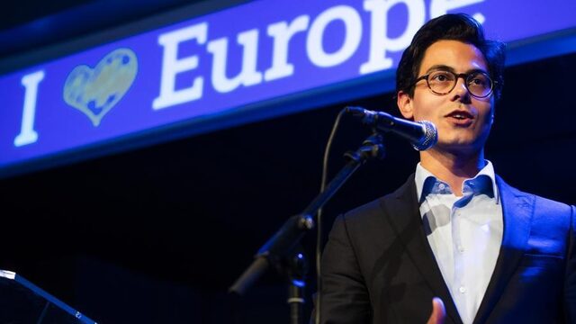 D66-leider Rob Jetten daagt premier Rutte uit voor EU-debat