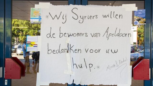 Iets meer dan helft van de Syriërs wil in Nederland blijven