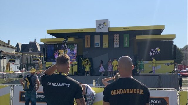 De pre-show zonder toeschouwers