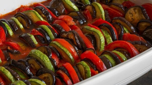 Ratatouille naar recept van de broers Albert en Michel Roux