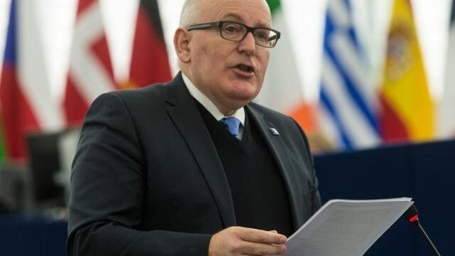 Eurocommissaris Frans Timmermans: 'Kom er niet mee aan dat vrouwen te weinig kwaliteit hebben'