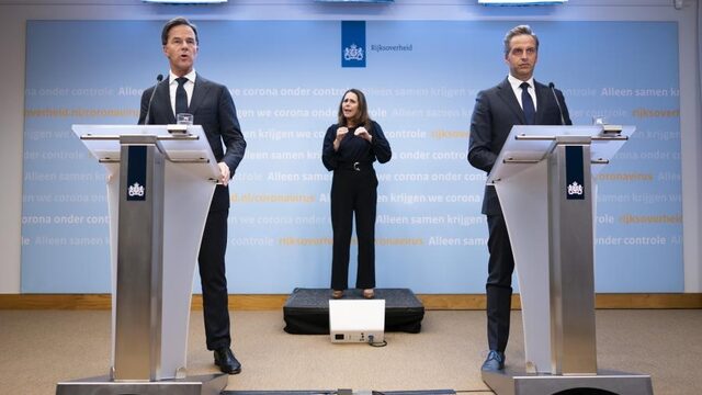 Volg de persconferentie van Rutte en De Jonge live op NPO Radio 1