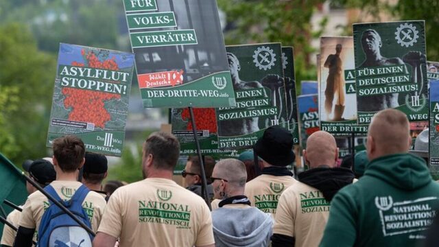 Neo-nazi's Duitsland brutaal na moord op politicus