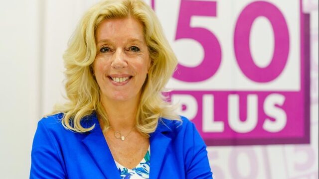 Kandidaat-lijsttrekker Liane den Haan moet 50Plus uit het slop trekken