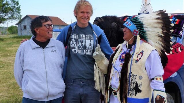 Een speciale ceremonie: de indianen hebben hun heilige grond weer terug