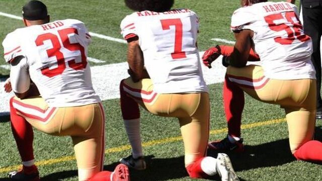 Take a knee: American football-clubs zitten in een spagaat