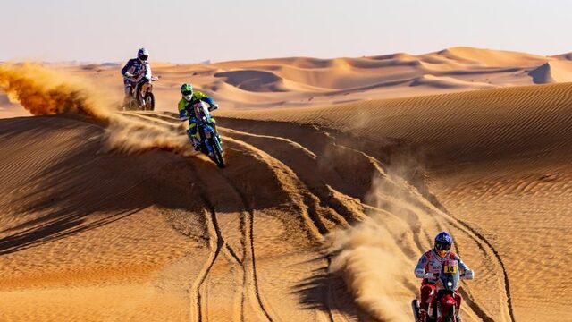 Motorcoureur Spierings was de beste Nederlander in de Dakar Rally, maar zijn collega is in levensgevaar