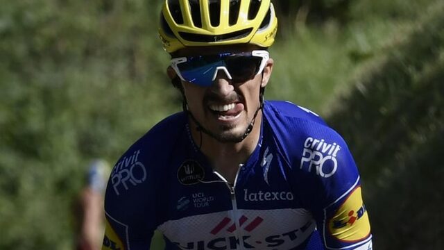 Alaphilippe bekroont lange aanval met zege in eerste Alpenetappe