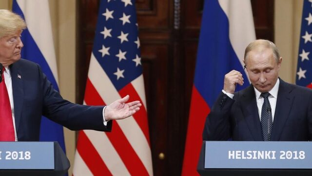 Stand.nl: Poetin is de grote winnaar van de Europese tour van Trump