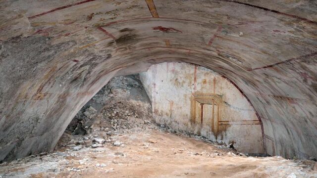Ondergrondse kamer ontdekt in paleis van Romeinse keizer Nero
