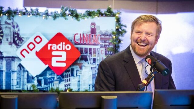 De koning kwam langs bij de NPO: dat zorgde voor diepe ontroering