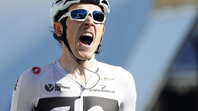 Dumoulin imponeert, maar Thomas pakt ritzege en gele trui