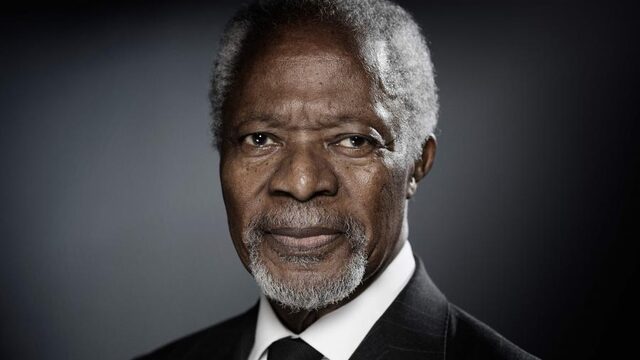 ‘Kofi Annan was een diplomatieke rockster, fotomodellen wilden met hem dansen’